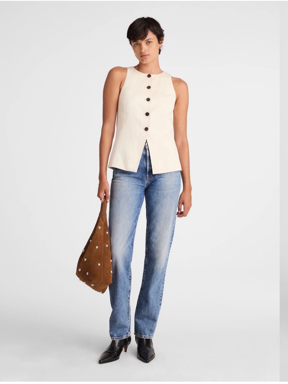 Madewell The Longline Straight Jean
